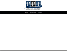Tablet Screenshot of ppiapparel.com